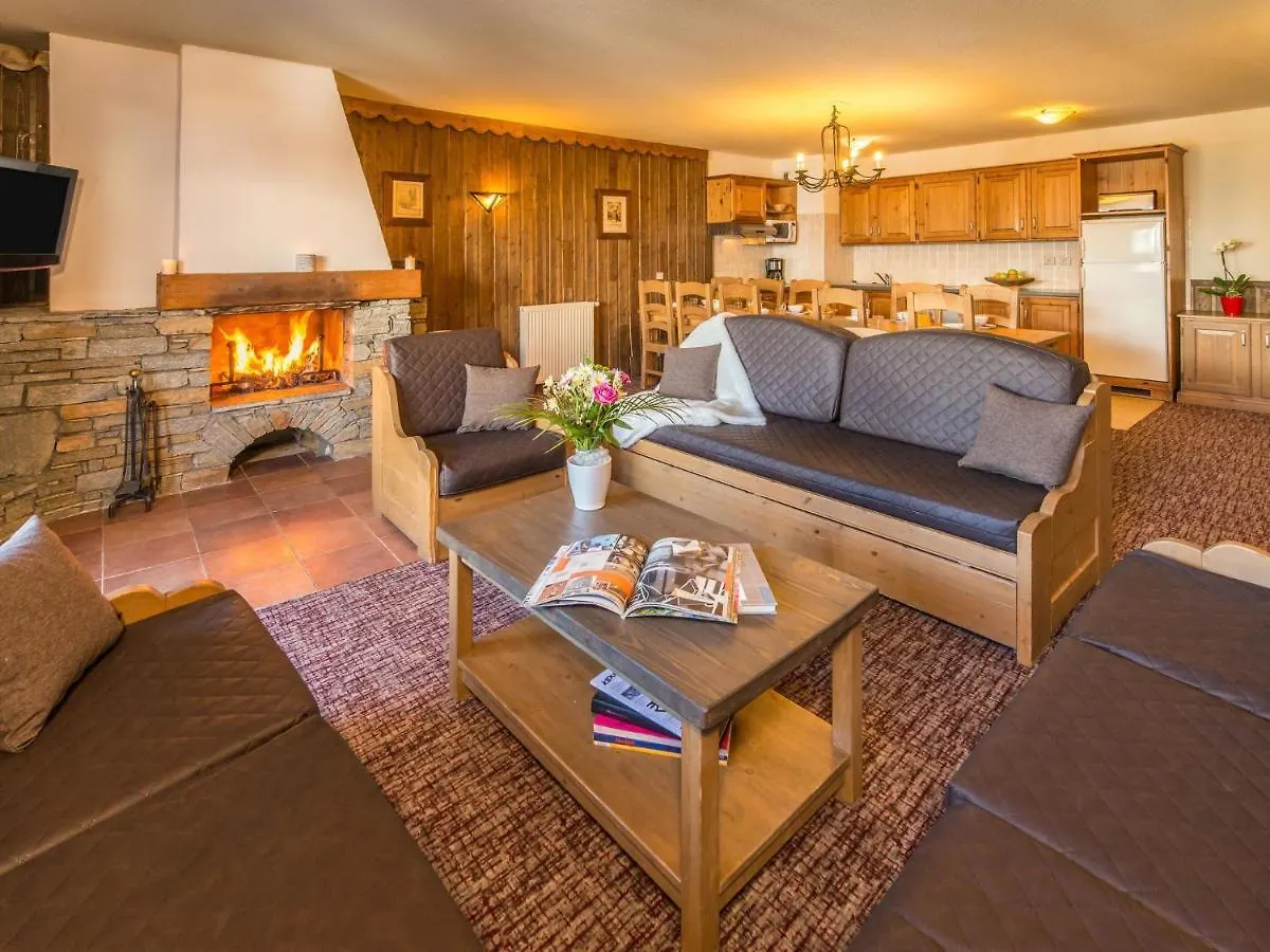 Apartment With Fireplace And Wi-Fi In Arc 2000 Les Arcs   Les Arcs (Savoie)